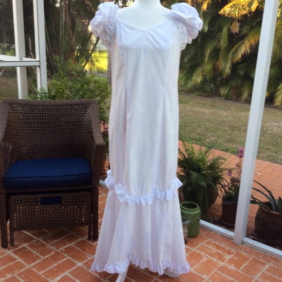Lavahut Dresses & Skirts - Lavahut Hawaii Dress White Maxi Large